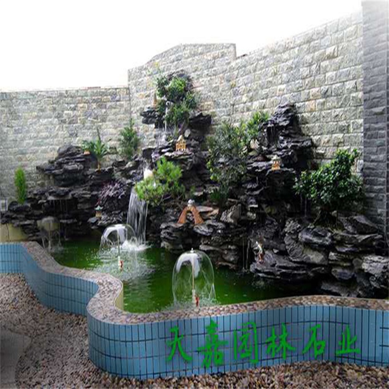 赤坎小庭院水景设计